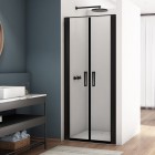 Sanswiss Divera drzwi prysznicowe 70 cm czarny mat D22T20700607