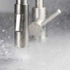 Deante Neo Luno bateria kuchenna stojąca biały/stal BOC_W740