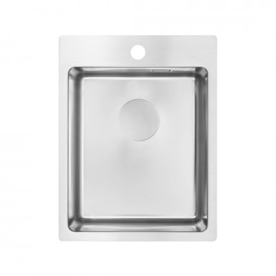 Deante Olfato zlewozmywak stalowy 39x50,5 cm stal szczotkowana ZPO_010E