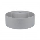 Deante Silia umywalka nablatowa okrągła 36 cm szary metalik CQS_SU4B