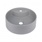 Deante Silia umywalka nablatowa okrągła 36 cm szary metalik CQS_SU4B