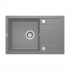 Deante Leda zlewozmywak granitowy 67x44 cm szary metalik ZRC_S113