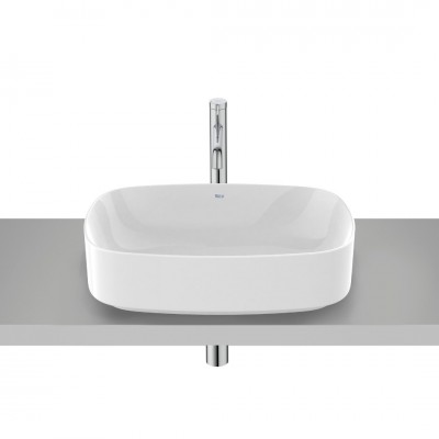 Roca Ona umywalka nablatowa owalna 50x37 cm biała A3275L0000