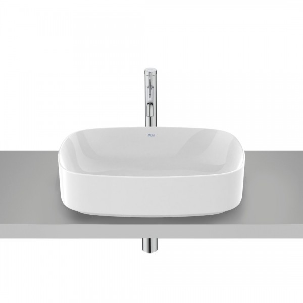 Roca Ona umywalka nablatowa owalna 50x37 cm biała A3275L0000