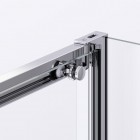 Sanswiss Divera drzwi prysznicowe 100 cm srebrny połysk D22S2B1005007