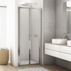 Sanswiss Divera drzwi prysznicowe 80 cm srebrny połysk D22K0805007