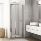 Sanswiss Divera drzwi prysznicowe 80 cm srebrny połysk D22S30805007