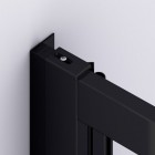 Sanswiss Divera drzwi prysznicowe 80 cm czarny mat D22S30800607