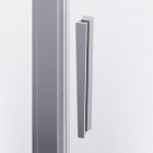 Sanswiss Divera kabina prysznicowa półokrągła 80 cm srebrny połysk D22SRB550805007