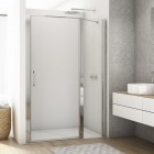 Sanswiss Divera drzwi prysznicowe 90 cm srebrny połysk D22T13070205007