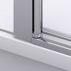 Sanswiss Divera drzwi prysznicowe 90 cm srebrny połysk D22T13070205007