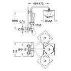 Grohe Rainshower F-series 10 System prysznicowy z termostatem 27469000