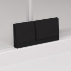 Sanswiss Cadura kabina prysznicowa kwadratowa 75 cm lewa czarny mat 56324