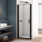 Sanswiss Divera drzwi prysznicowe 70 cm czarny mat D22T10700607