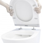 Oltens Gulfoss zawiasy do deski sedesowej wolnoopadającej Slim 49405100