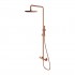 Omnires Y zestaw natryskowy z deszczownicą 25 cm miedź szczotkowana Y1244MCPB