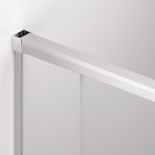 Sanswiss Cadura kabina prysznicowa kwadratowa 100x100 cm lewa srebrny połysk 56548