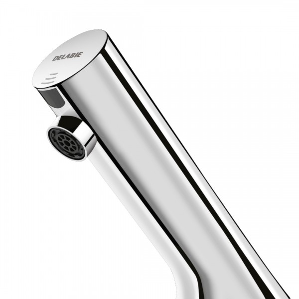 Delabie Tempomatic 5 bateria elektroniczna umywalkowa do wody zmieszanej zasilanie 230/6 V chrom 449001