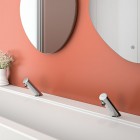 Delabie Tempomatic 5 bateria elektroniczna umywalkowa do wody zmieszanej zasilanie 230/6 V chrom 449101