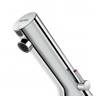 Delabie Tempomatic 5 bateria elektroniczna umywalkowa z regulatorem temperatury zasilanie 230/6 V chrom 499101