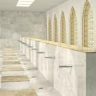 Delabie Tempomatic 4 bateria elektroniczna umywalkowa do wody zmieszanej zasilanie 230/6V chrom 443500