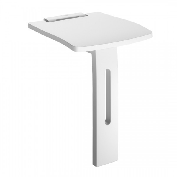 Delabie Basic siedzisko prysznicowe biały mat 510405