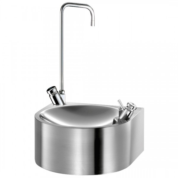 Delabie poidełko ścienne inox satynowy 180820