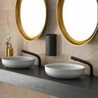 Delabie dozownik elektroniczny na mydło wiszący czarny mat 512066BK