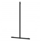 Delabie Be-Line poręcz T z przesuwnym drążkiem czarny mat 511944BK