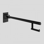 Delabie Be-Line uchwyt na papier do poręczy czarny mat 511965BK