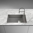 Franke Kanon KNG 110-62 zlewozmywak 76x46 cm Fragranit+ kamienny szary 125.0528.623