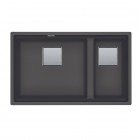 Franke Kanon KNG 120 zlewozmywak 76x46 cm Fragranit+ łupkowy szary 125.0716.373