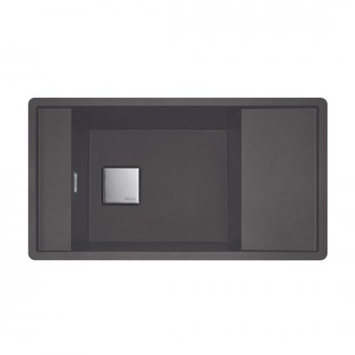 Franke Fresno FSG 611 zlewozmywak 87,7x49,5 cm odwracalny Fragranit+ łupkowy szary 114.0716.334