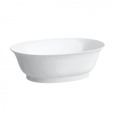 Laufen The New Classic umywalka nablatowa 45x31 cm owalna biała H8128500001121