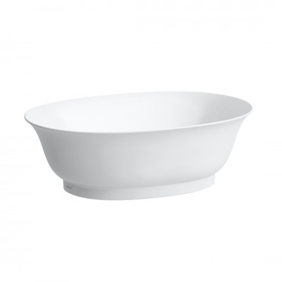 Laufen The New Classic umywalka nablatowa 45x31 cm owalna biały mat H8128507571121