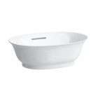 Laufen The New Classic umywalka nablatowa 45x31 cm owalna biała H8128510001091