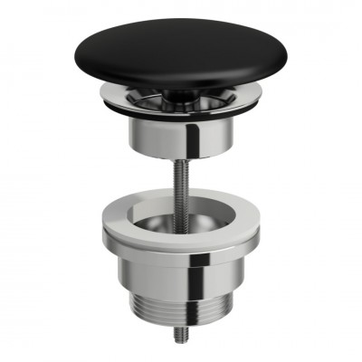 Laufen korek do umywalki ceramiczny czarny mat H8981847160001