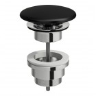 Laufen korek do umywalki ceramiczny czarny mat H8981847160001