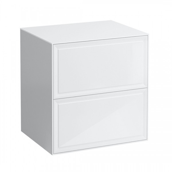 Laufen The New Classic szafka podumywalkowa 57,7 cm z blatem biały połysk H4060060856311