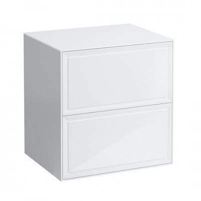 Laufen The New Classic szafka podumywalkowa 57,7 cm z blatem biały połysk H4060060856311