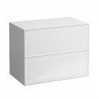 Laufen The New Classic szafka podumywalkowa 77,7 cm z blatem biały połysk H4060160856311