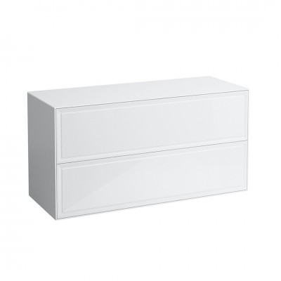 Laufen The New Classic szafka podumywalkowa 117,7 cm z blatem biały połysk H4060260856311