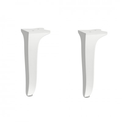 Laufen The New Classic zestaw 2 nóżek do mebli białe H4060740856311