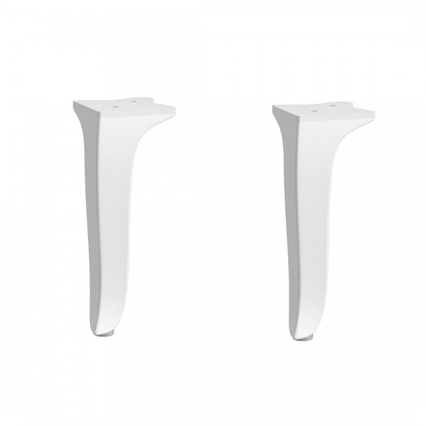 Laufen The New Classic zestaw 2 nóżek do mebli białe H4060740856311