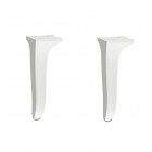 Laufen The New Classic zestaw 2 nóżek do mebli białe H4060740856311