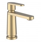 Laufen The New Classic bateria umywalkowa stojąca złoty szczotkowany HF900504462000