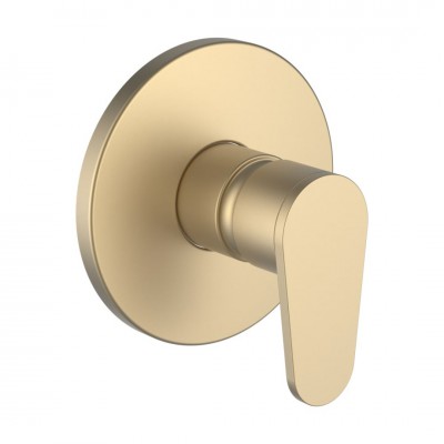 Laufen The New Classic bateria prysznicowa podtynkowa złoty szczotkowany HF900578462000