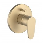 Laufen The New Classic bateria wannowo-prysznicowa podtynkowa złoty szczotkowany HF900579462000