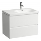 Laufen Lua umywalka ścienna 75x46 cm prawa biała H8170850001041