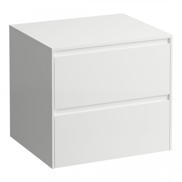 Laufen Lani szafka podumywalkowa 58,5 cm z blatem biały połysk H4043001122601